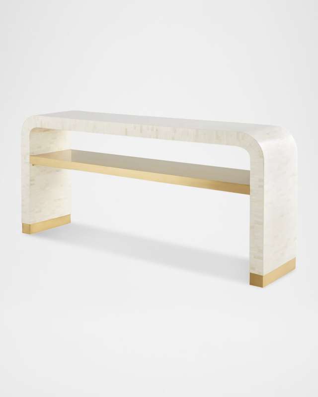 Avalon Bone Console Table